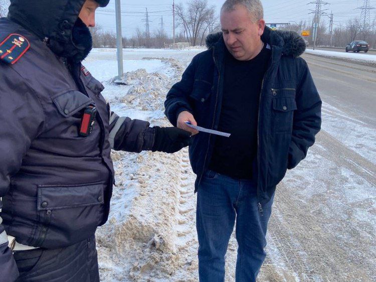 В Волжском усилили контроль за соблюдением правил на пешеходных переходах