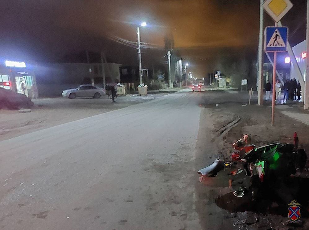 Водитель скрылся с места ДТП под Волжским, оставив раненого подростка на дороге