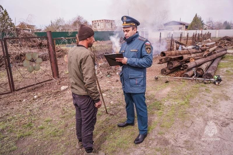 В Волжском усилены меры пожарной безопасности в частном секторе