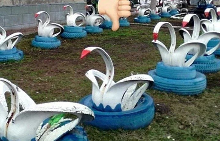 Штрафы за клумбы из покрышек: почему старые шины опасны для двора