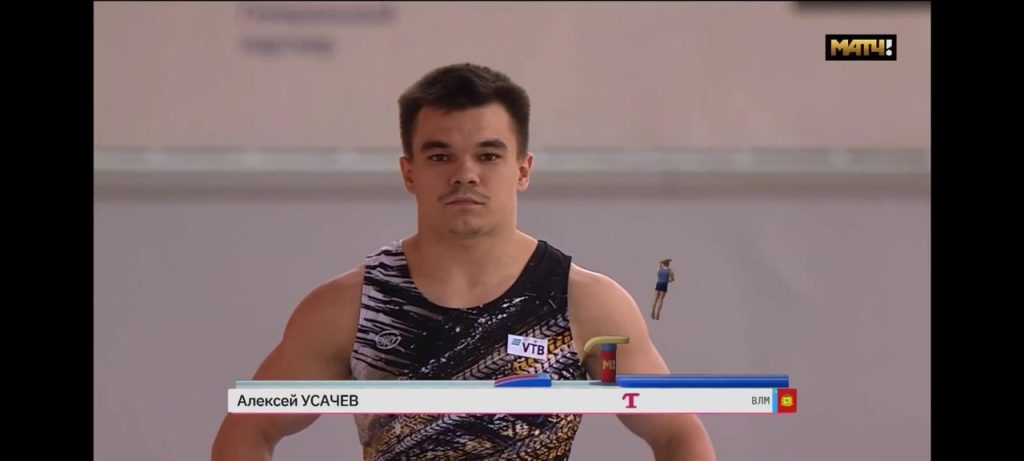 Волжский гимнаст Алексей Усачев завоевал серебро на Кубке России