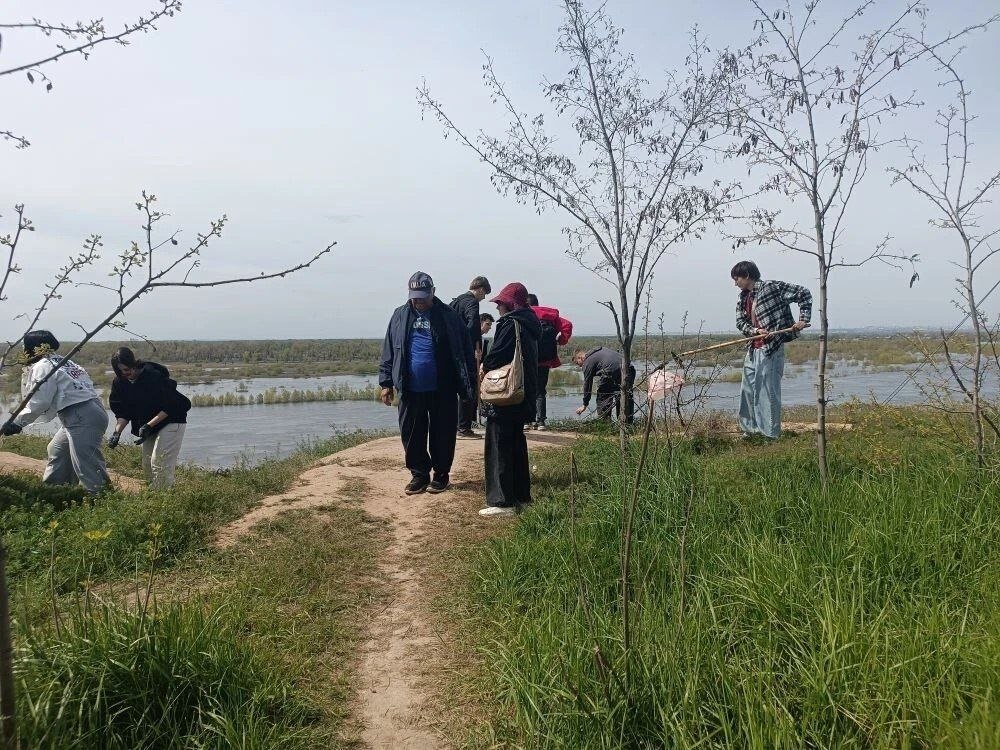 Овраг в поселке Рабочий очистили от мусора: акция собрала около 30 участников