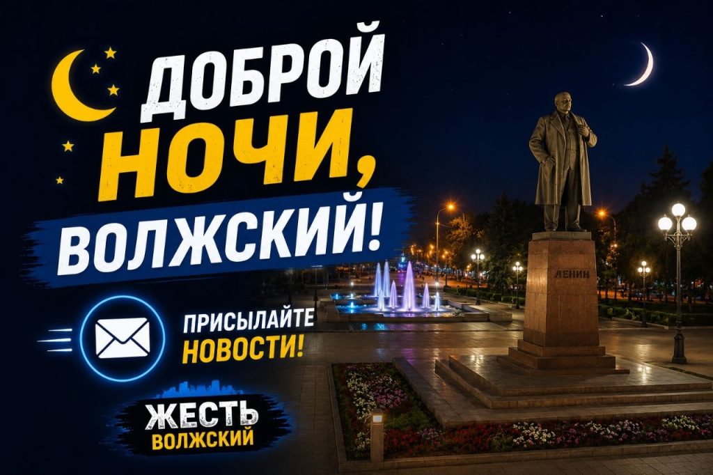 Ночной дайджест Волжского: что происходит в городе, пока вы спите