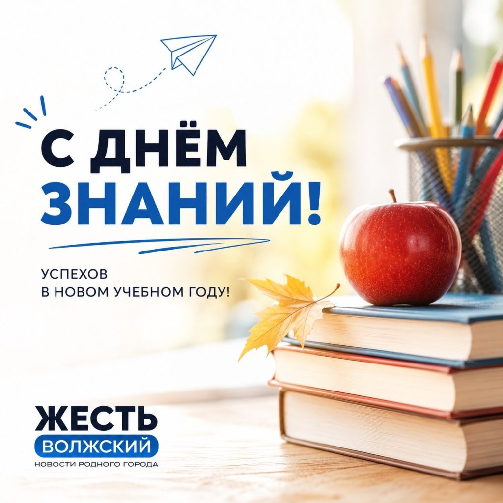 С Днём знаний: Волжский отмечает начало нового учебного года