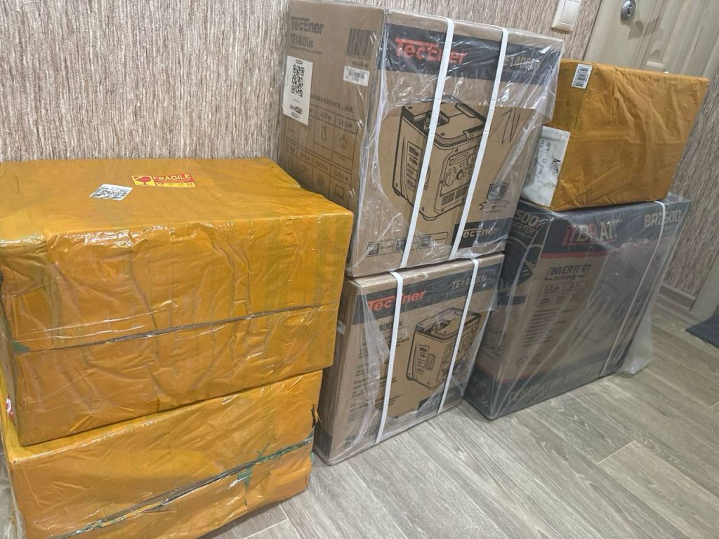 Волжане передали первую часть заказов для бойцов