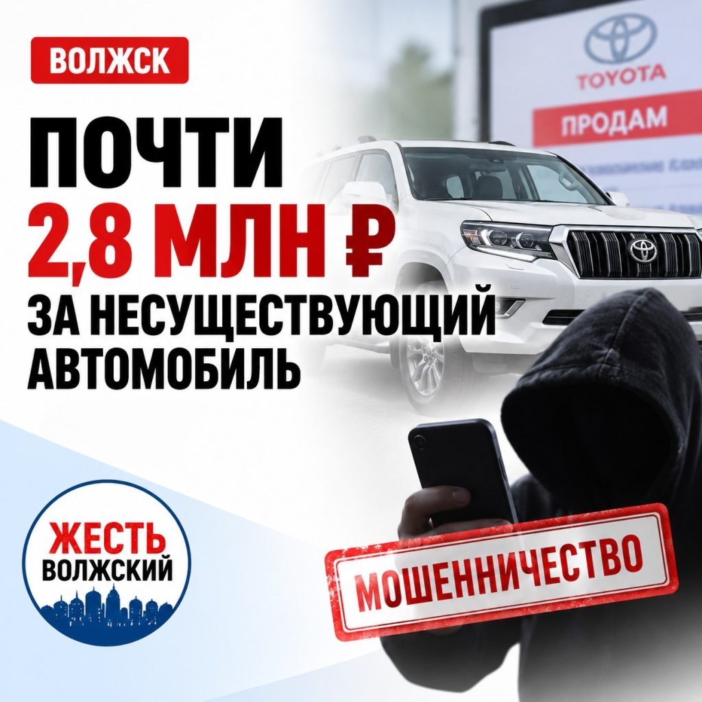 Волжанка перевела 2,77 млн рублей за несуществующую Toyota