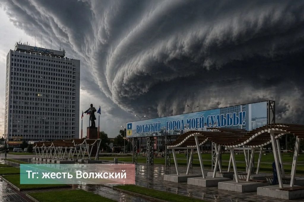 Штормовое предупреждение: Волгоградскую область накроют ливни и град