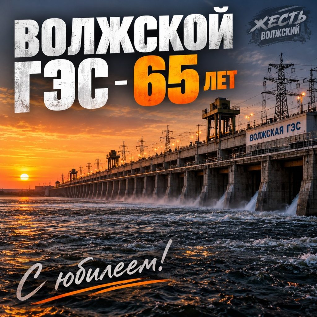 Волжской ГЭС — 65 лет: как гидроэлектростанция дала жизнь Волжскому