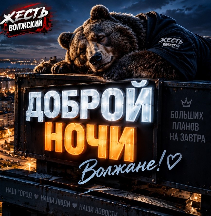 Доброй ночи, Волжский: город засыпает, но новости не спят