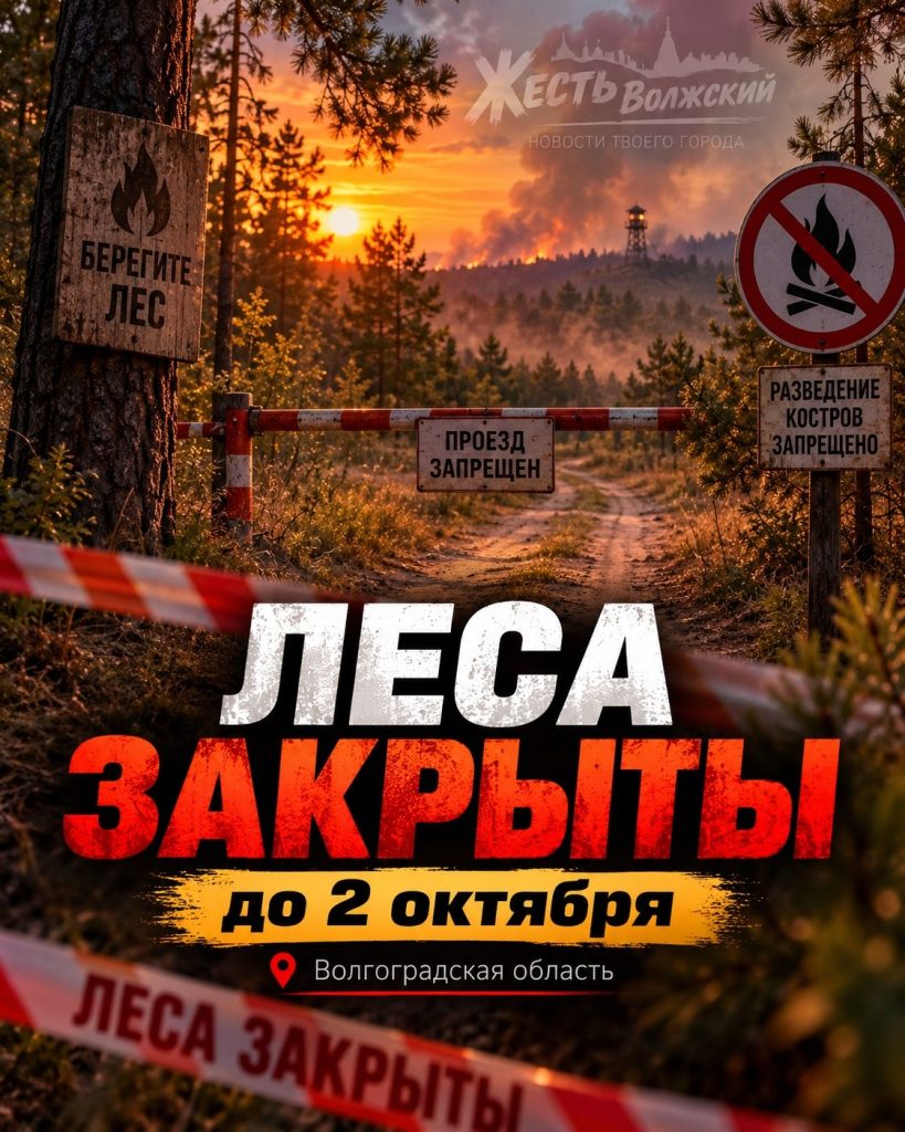 В Волгоградской области продлили запрет на посещение лесов