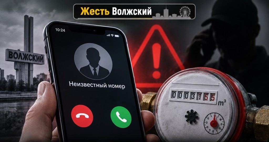 В Волжском мошенники вновь звонят от имени коммунальщиков