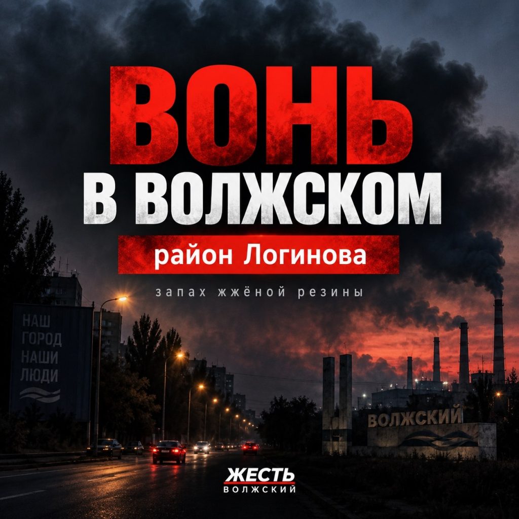 Жители Волжского жалуются на резкий запах гари и сизый туман в районе улицы Логинова