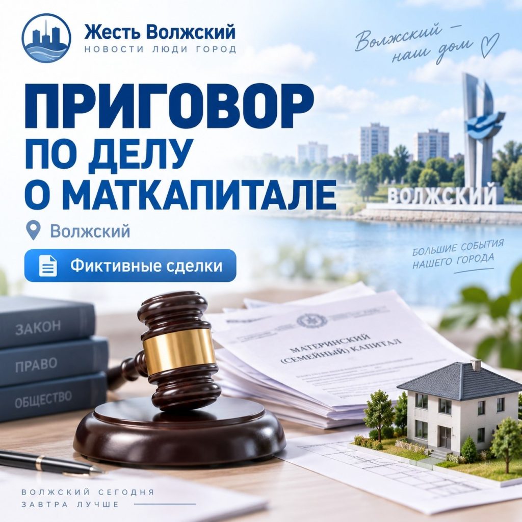 В Волжском вынесен приговор фигуранту дела о хищении средств материнского капитала