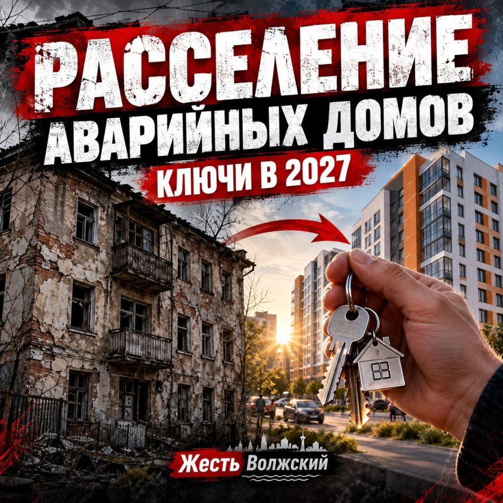 В Волжском расселят более 1,6 тыс. кв. метров аварийного жилья: новоселье запланировано на 2027 год