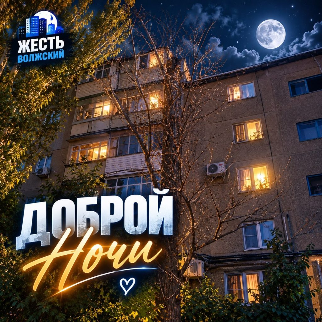 Волжский засыпает: город погружается в ночную тишину