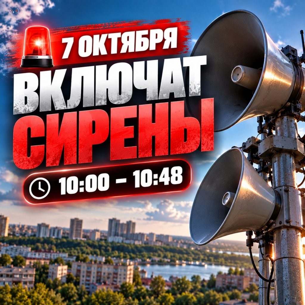В Волгоградской области 7 октября проверят систему оповещения: жители услышат сирены
