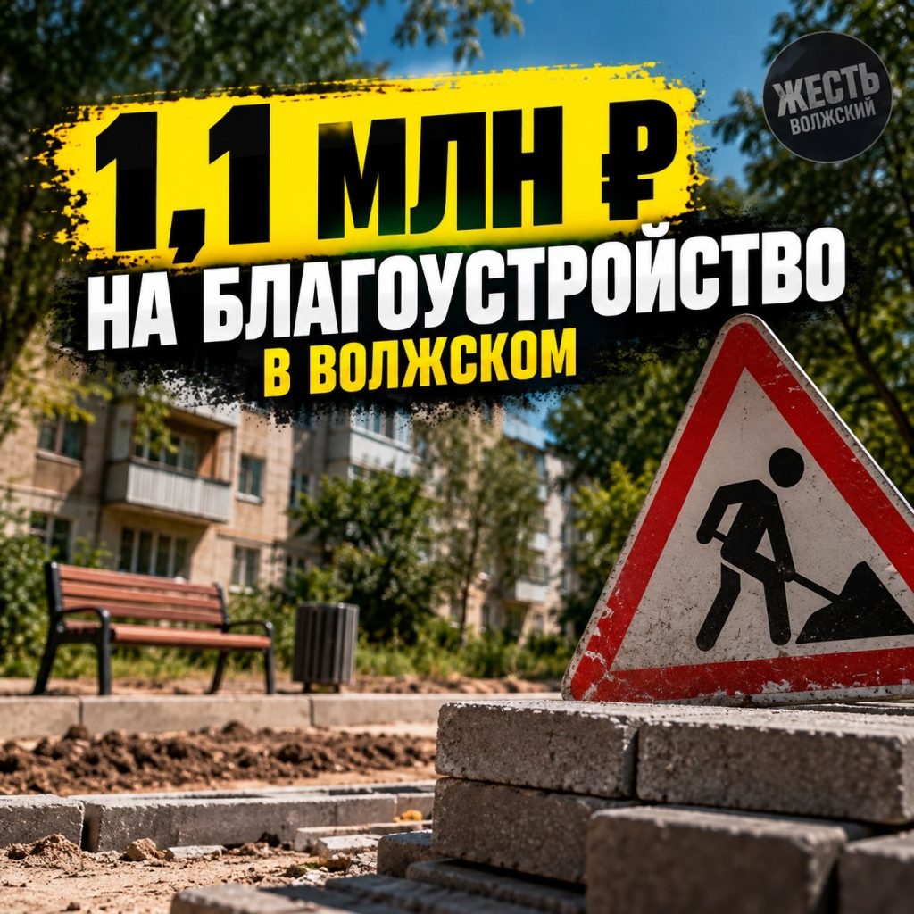 Благоустройство двора на Коммунистической в Волжском: ищут подрядчика за 1,1 млн рублей