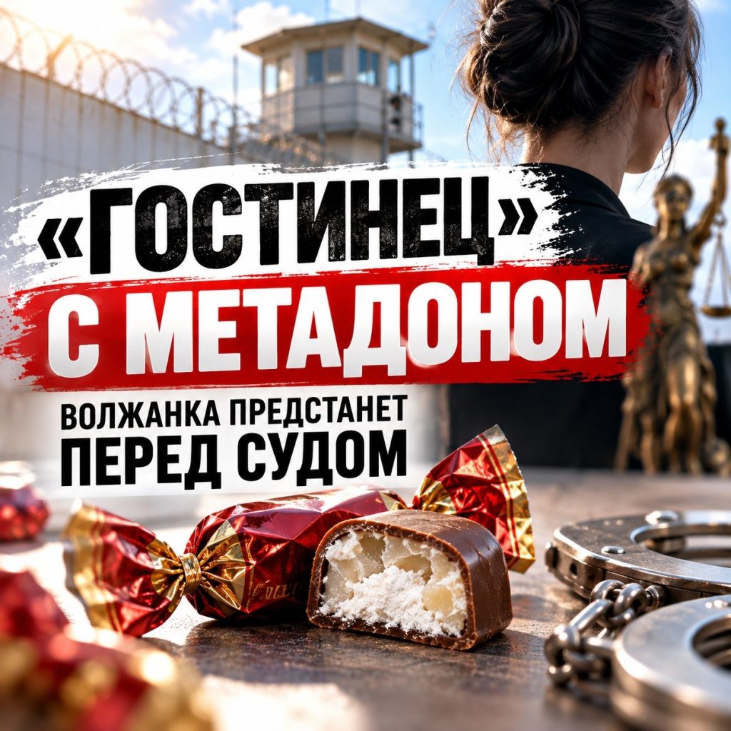 «Гостинец» в конфете: волжанку будут судить за попытку передать метадон в колонию