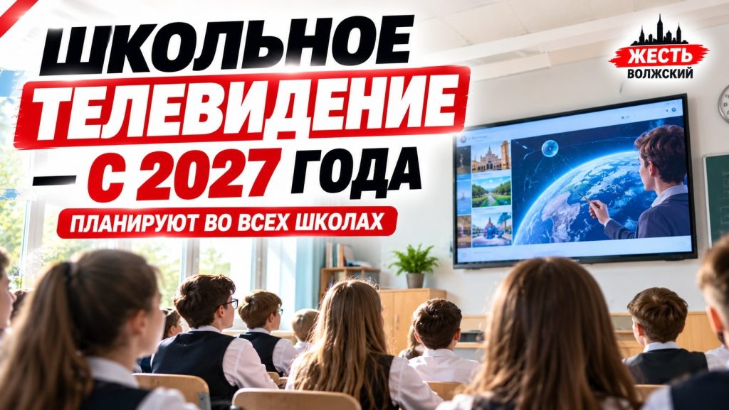 Школьное телевидение планируют внедрить во всех школах России с 2027 года