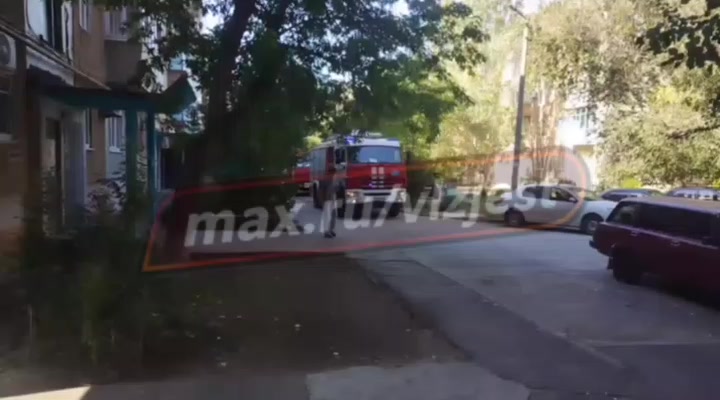 В 25 микрорайоне на улице Мира загорелась квартира