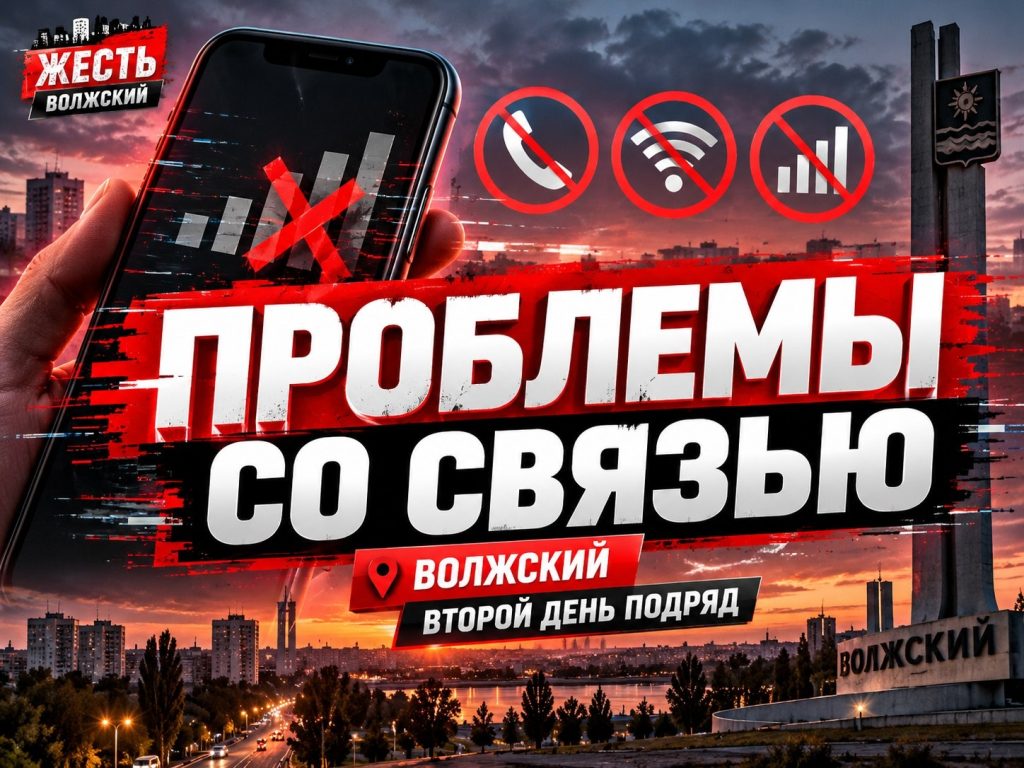 В Волжском второй день подряд наблюдаются перебои с мобильной связью