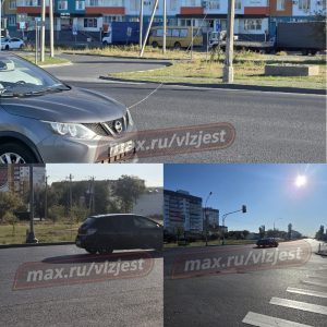 В Волжском на дороге возле «Добростроя» провис кабель