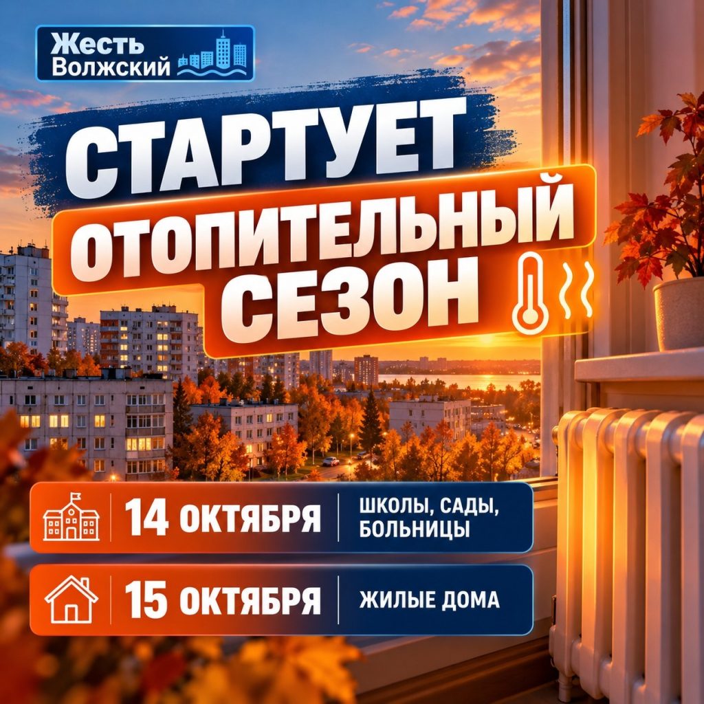 В Волжском стартует отопительный сезон
