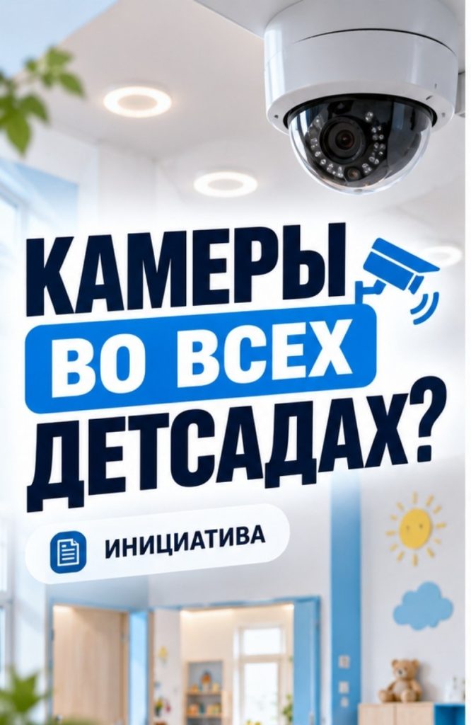 В России предложили установить видеокамеры во всех детских садах