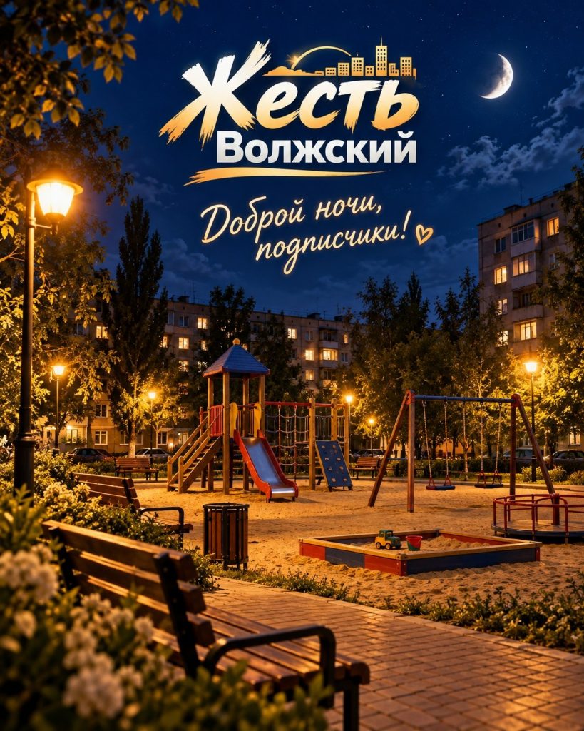Ночное обращение к жителям Волжского: город засыпает, но жизнь продолжается
