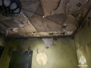 Пожар на улице Коммунистической в Волжском: пострадал 8-летний ребенок