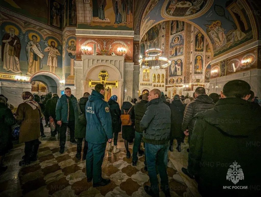 Рождественские службы в Волгоградской области прошли в штатном режиме