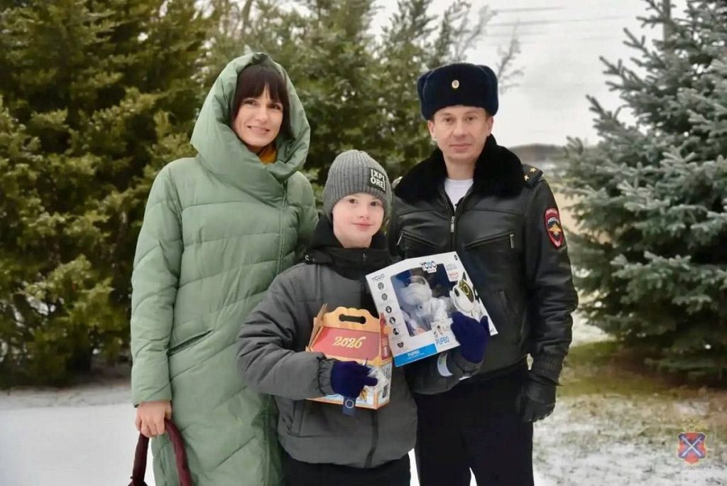 Новогоднее чудо от полиции: мечта волжского школьника сбылась