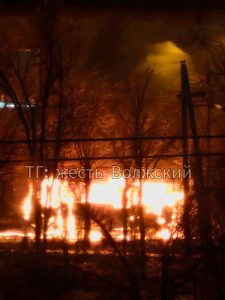 Пожар на улице Пушкина в Волжском: обновленная информация