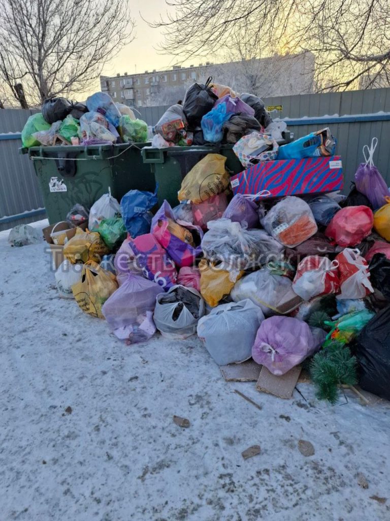 Три дня без вывоза мусора: жители дома на Пионерской жалуются на свалку во дворе