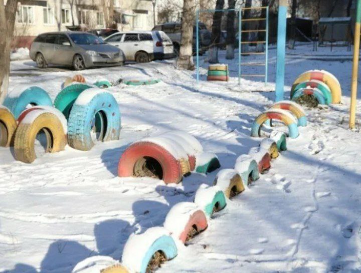 Волжский очистили от 211 тонн старых автомобильных покрышек