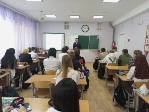 Волжские школьники прошли инструктаж по безопасности на дорогах