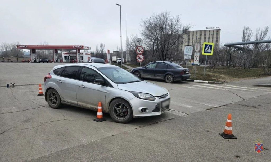Наезд на пешехода на нерегулируемом переходе в Волжском