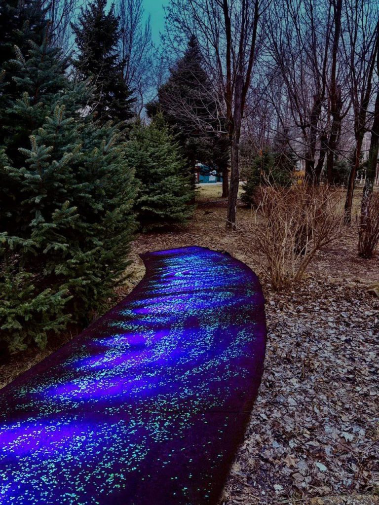 В парке Волжского появятся светящиеся дорожки для белок