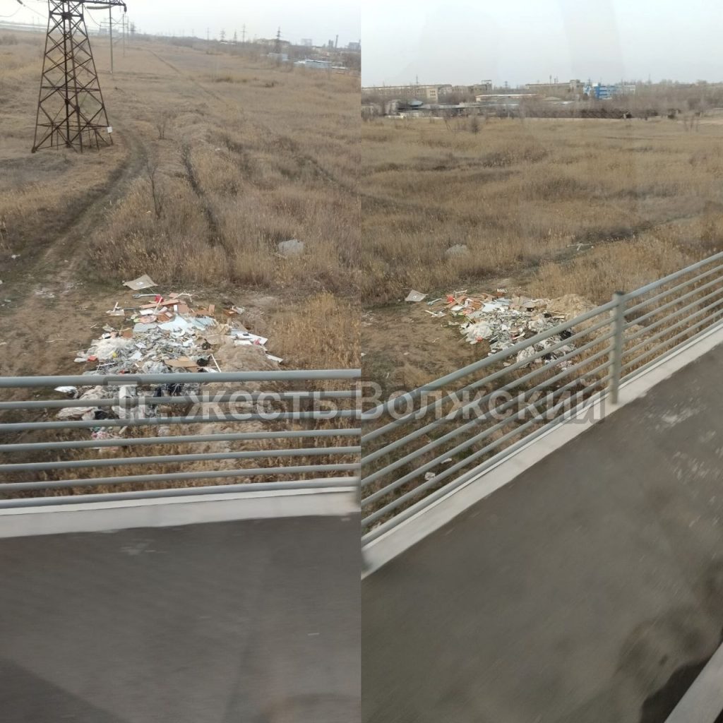 Год без изменений: строительный мусор у моста на улице Александрова так и не убран