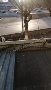 Сигнализация нарушила тишину на улице Ленина в Волжском