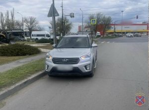Пенсионер на «Хендай» сбил женщину на пешеходном переходе в Волжском