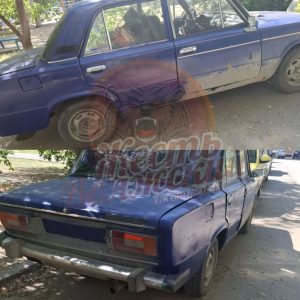 Брошенный автомобиль без номеров занял парковочное место во дворе Волжского