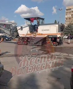 Благоустройство Привокзальной площади в Волжском выходит на финишную прямую