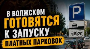 Платные парковки в Волжском: на обустройство выделяют 4,58 миллиона рублей