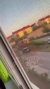 Пожар на проспекте Ленина: экстренные службы на месте происшествия